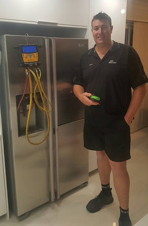 Darin Gardiner, owner and technician at DNA Air Conditioning